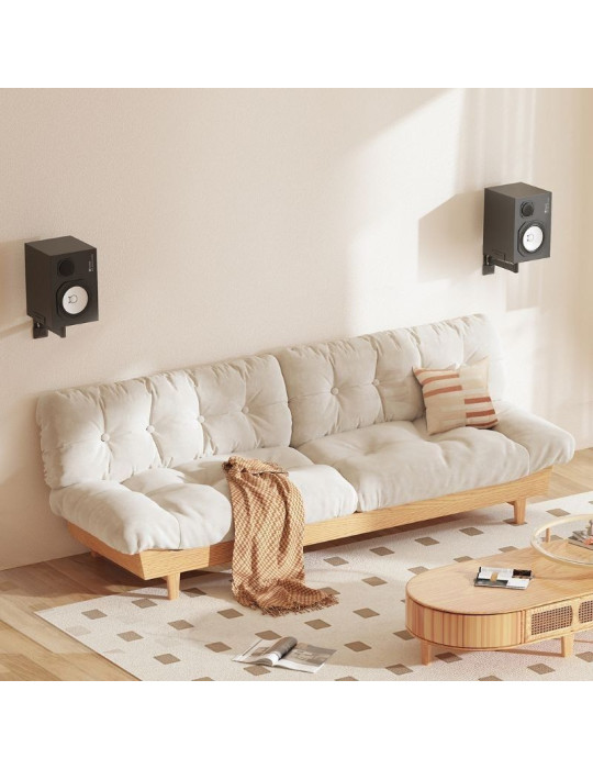 Soporte de Pared Giratorio/ Inclinable Aisens SPK05U-421 para Altavoces/ hasta 25kg