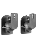 Soporte de Pared Giratorio/ Inclinable Aisens SPK06U-423 para Altavoces/ hasta 3.5kg