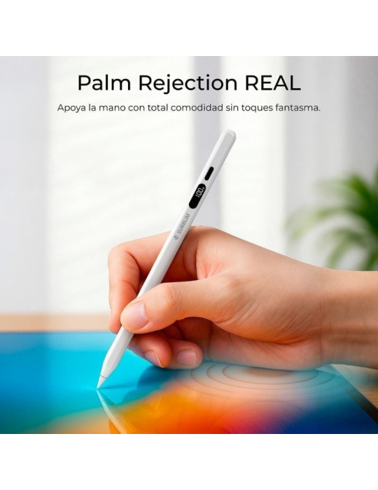 Lápiz Electrónico Subblim NoteFlow Pen para iPad/ Blanco
