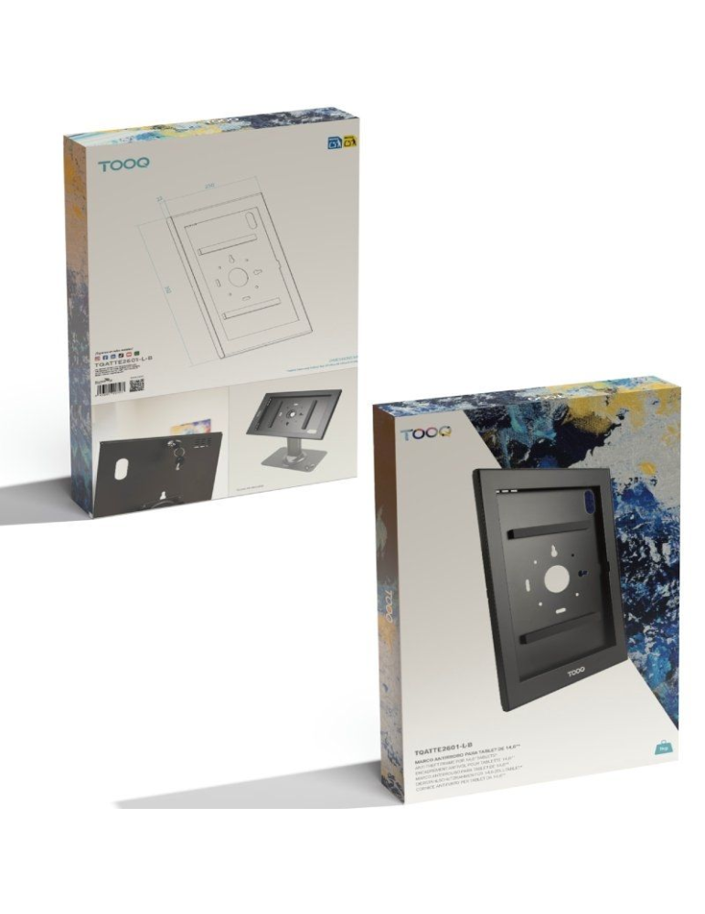 Marco Antirrobo para Tablet TooQ TQATTE2601-L-B/ Negro