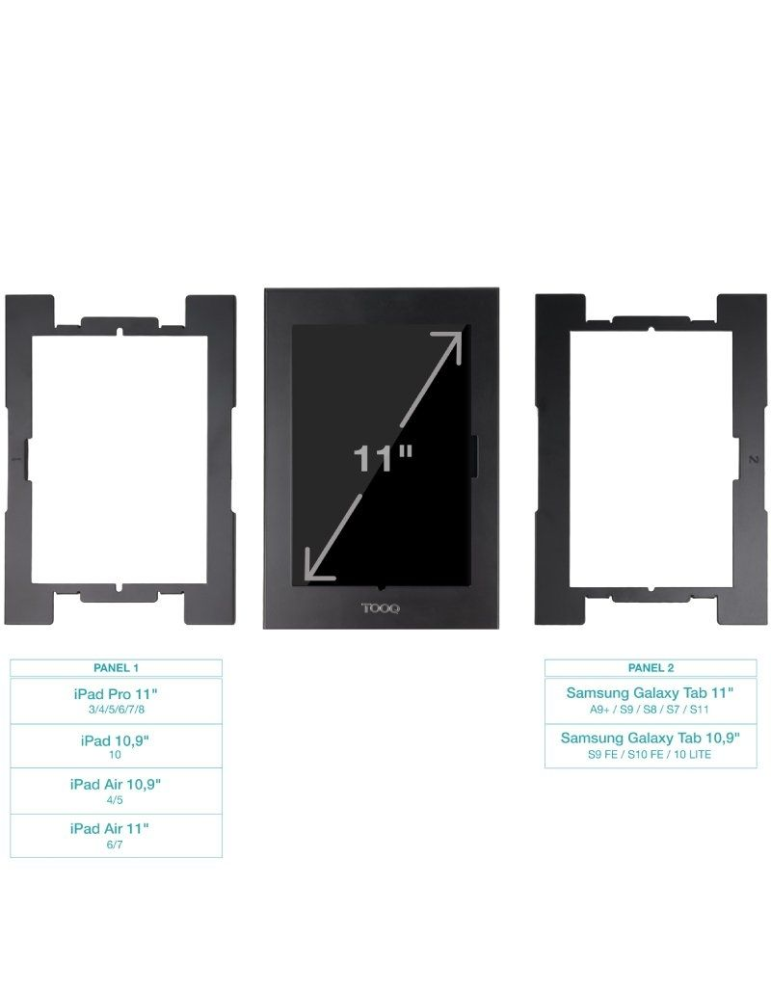 Marco Antirrobo para Tablet TooQ TQATTE2601-S-B/ Negro