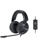 Auriculares Gaming con Micrófono Fonestar WIN-U/ USB/ Negros