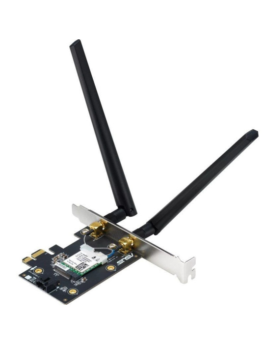 Tarjeta de Red Inalámbrica-PCI Express Asus PCE-BE6500/ 6500Mbps/ 2.4/5/6GHz