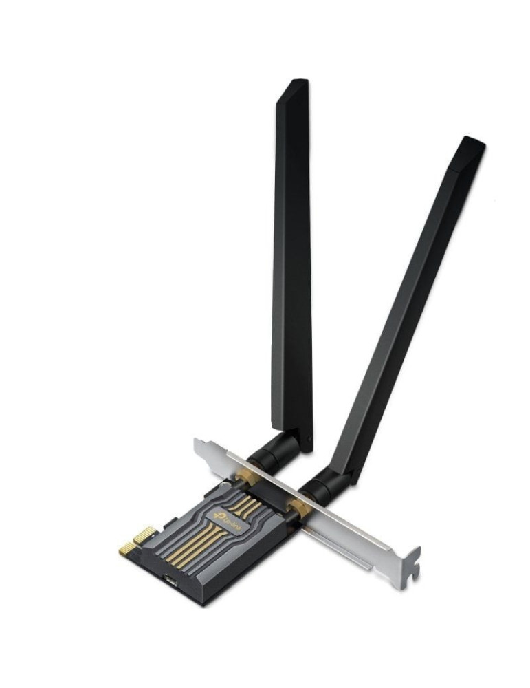 Tarjeta de Red Inalámbrica-PCI Express TP-Link Archer TBE400E/ WiFi 7/ 6500Mbps/ 2.4/5GHz/6GHz