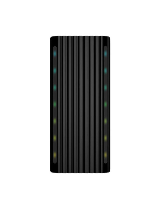 Caja Externa para Disco SSD M.2 SATA/NVMe Aisens ASM2-RGB012B/ USB 3.2/ Sin tornillos
