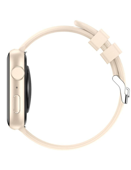 Smartwatch Forever IGo Watch 3 JW-500/ Notificaciones/ Frecuencia Cardíaca/ Marfil