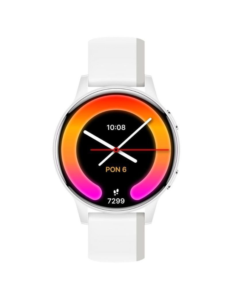 Forever Smartwatch IGo Watch 4 JW-600 Notificaciones/ Frecuencia Cardiaca/ Blanco