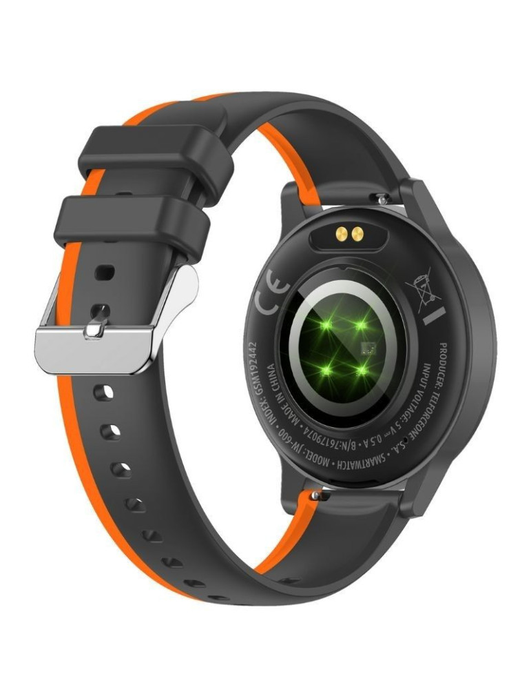 Forever Smartwatch IGo Watch 4 JW-600 Notificaciones/ Frecuencia Cardiaca/ Negro