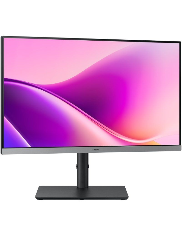 Monitor Profesional Samsung Essential Monitor S4 S43UF S24F434UAU/ 24"/ Full HD/ Regulable en altura/ Negro
