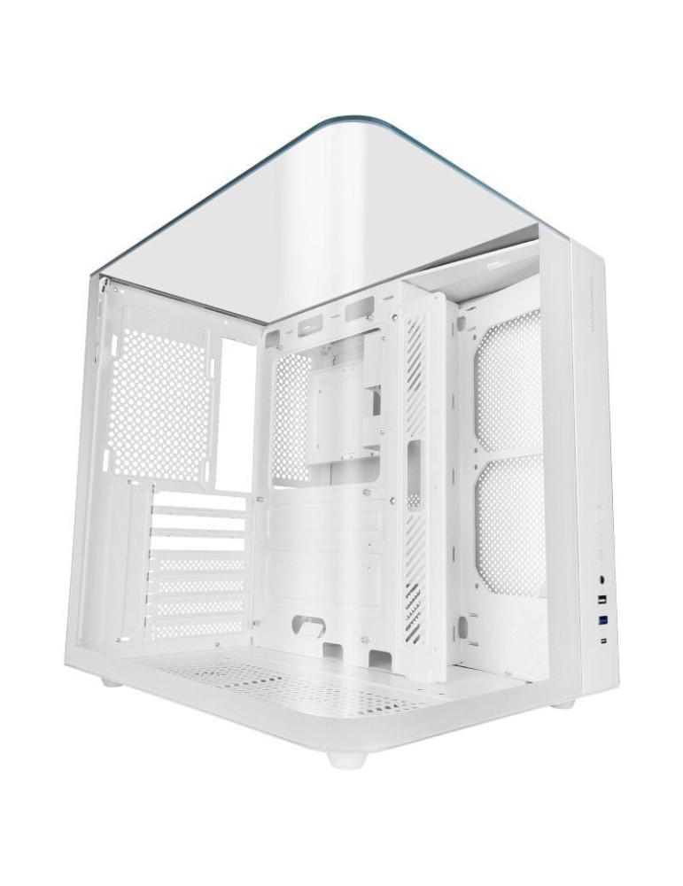 Caja Gaming Semitorre Mars Gaming MC-INFINIOLITE/ Blanca