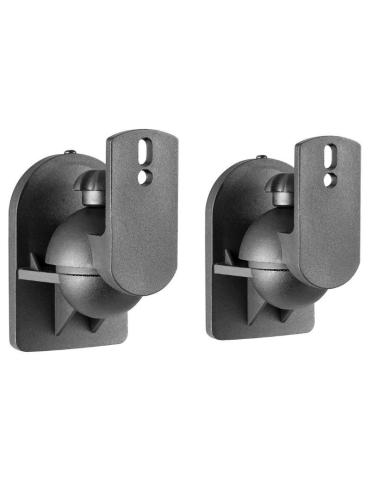 Soporte de Pared Giratorio/ Inclinable Aisens SPK06U-423 para Altavoces/ hasta 3.5kg