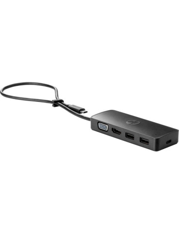 Docking USB 3.0 Tipo-C HP USB-C Travel G2/ 2xUSB/ 1xHDMI 4K/ 1xVGA