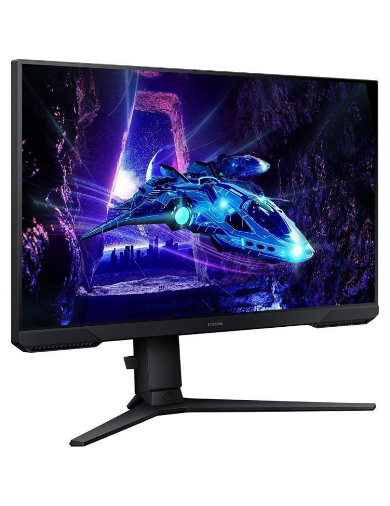 Monitor Gaming Samsung Odyssey G3 S24DG300EU/ 24"/ Full HD/ 1ms/ 180Hz/ VA/ Regulable en altura/ Negro