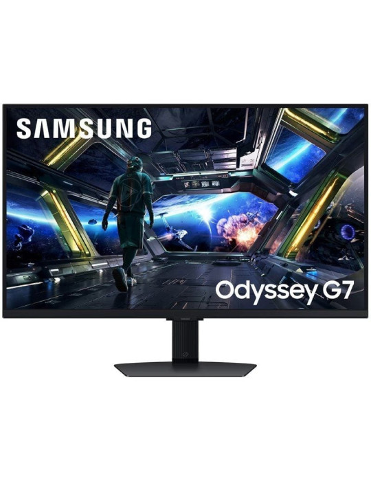 Smart Monitor Gaming Samsung Odyssey G7 S32DG702EU 32"/ 4K/ 1ms/ 144Hz/ IPS/ Multimedia/ Regulable en altura/ Smart TV/ Negro