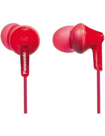 Auriculares Intrauditivos Panasonic RP-HJE125/ Jack 3.5/ Rojos
