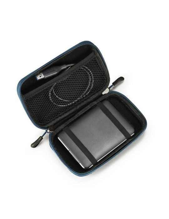 Funda para Disco Externo de 2.5" Subblim HDD Business/ Azul Oscuro