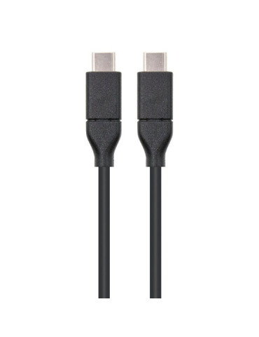 Cable USB 3.1 Nanocable 10.01.4101/ USB Tipo-C Macho - USB Tipo-C Macho/ 1m/ Negro 2