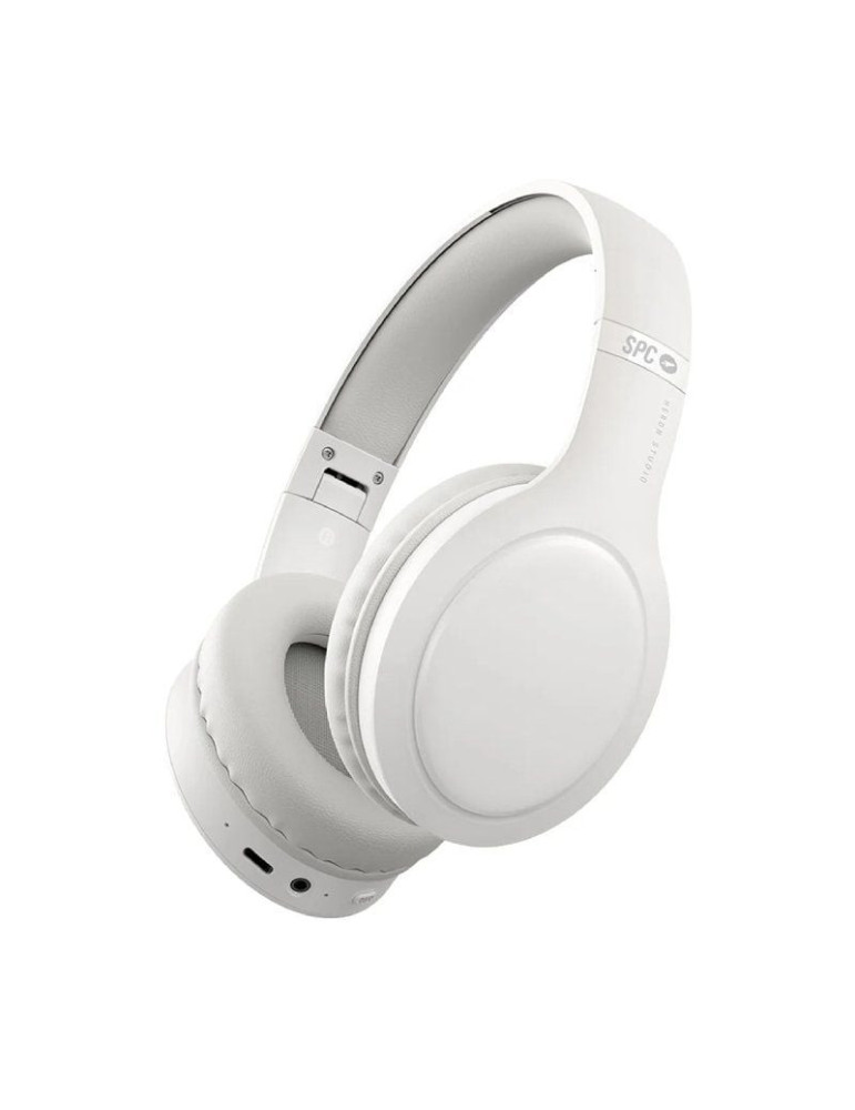 Auriculares Inalámbricos SPC Heron Studio/ con Micrófono/ Bluetooth/ Blancos