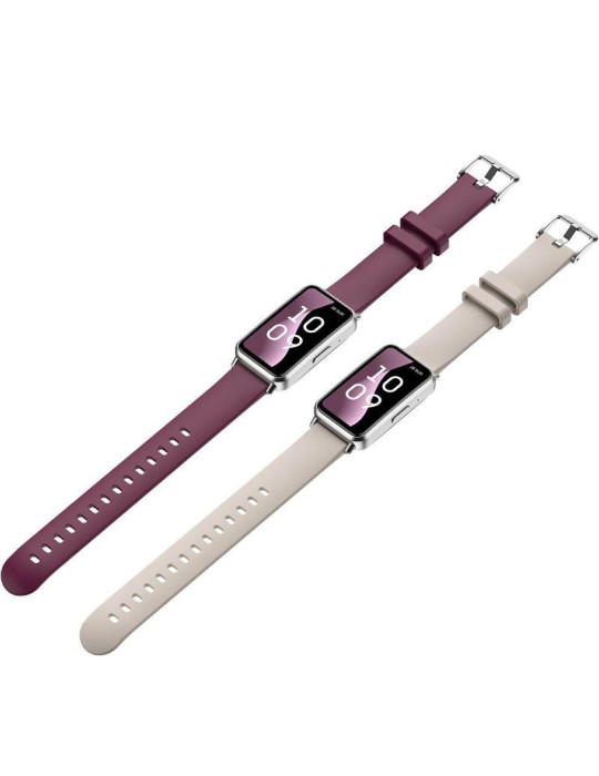 Smartwatch SPC Duo Fit/ Notificaciones/ Frecuencia Cardíaca/ Blanco