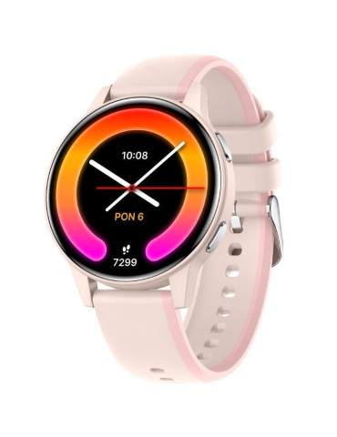 Forever Smartwatch IGo Watch 4 JW-600 Notificaciones/ Frecuencia Cardiaca/ Rosa