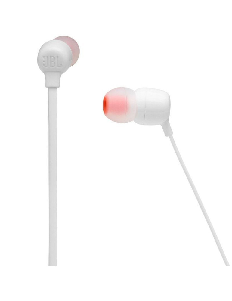 Auriculares Inalámbricos Intrauditivos JBL Tune 125BT/ con Micrófono/ Bluetooth/ Blancos