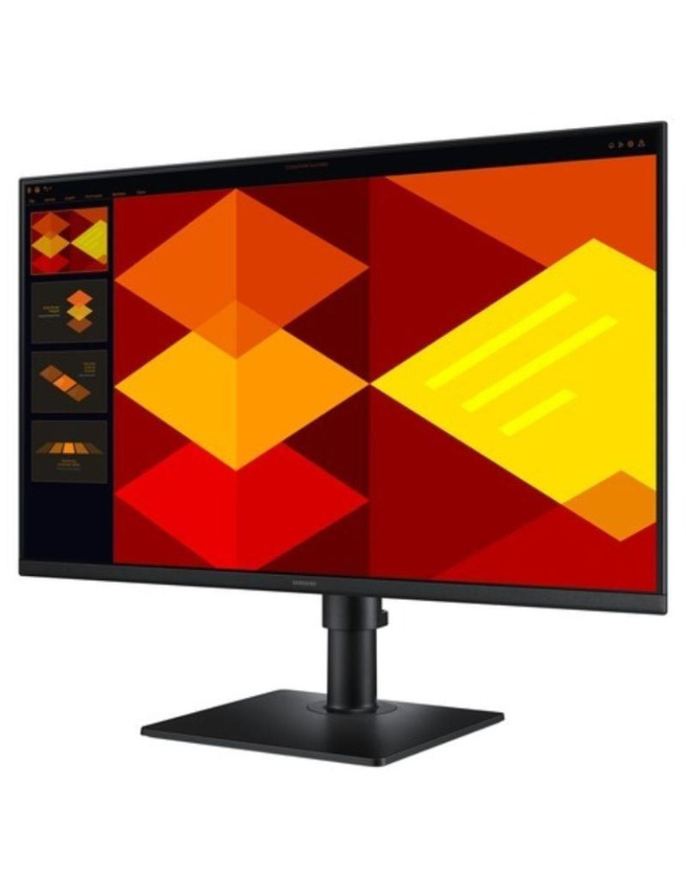 Monitor Profesional Samsung Essential Monitor S4 S27D402GAU 27"/ Full HD/ Regulable en altura/ Negro