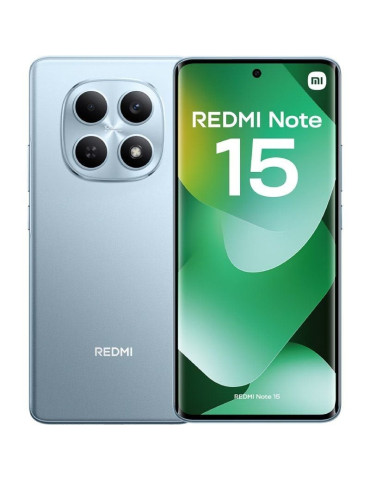 Smartphone Xiaomi Redmi Note 15 6GB/ 128GB/ 6.77"/ Azul Glaciar