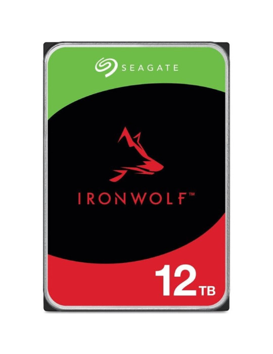 Disco Duro Seagate IronWolf NAS ST12000VN0008 12TB/ 3.5"/ SATA III/ 256MB