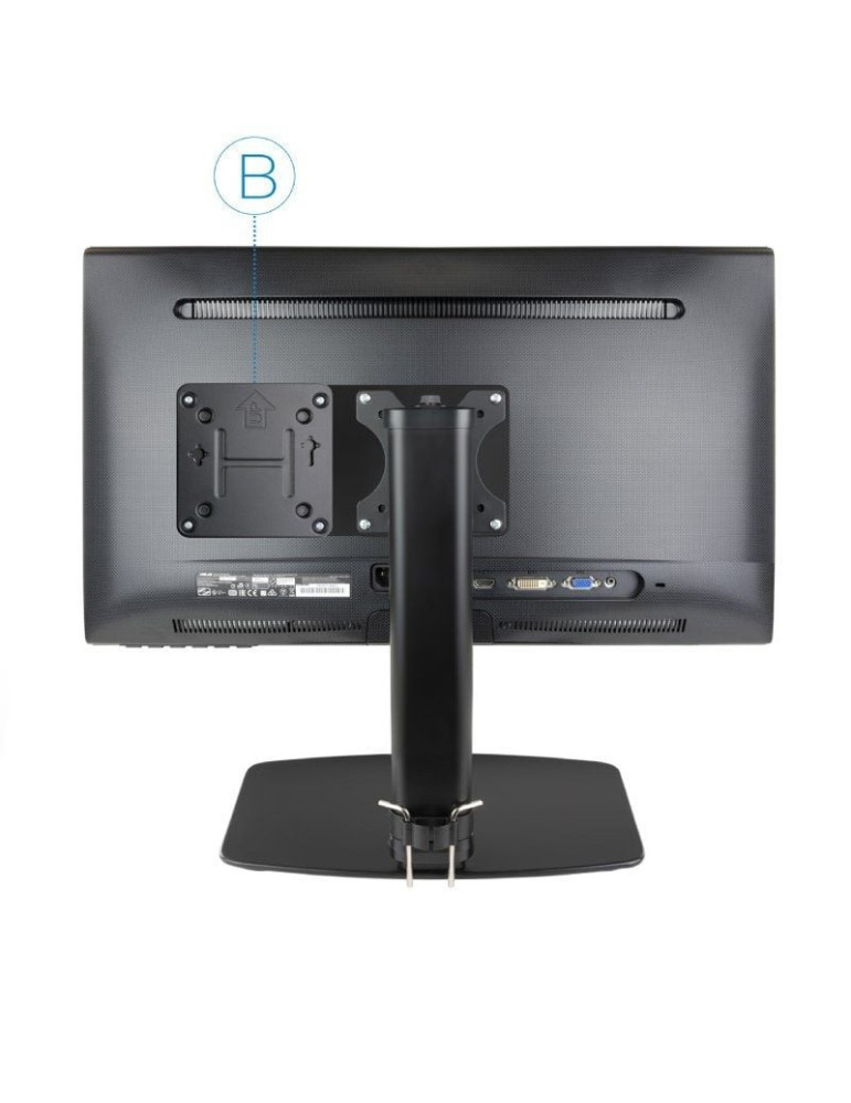 Soporte para miniPC VESA 100x100 TooQ TCCH0007-B/ hasta 3kg