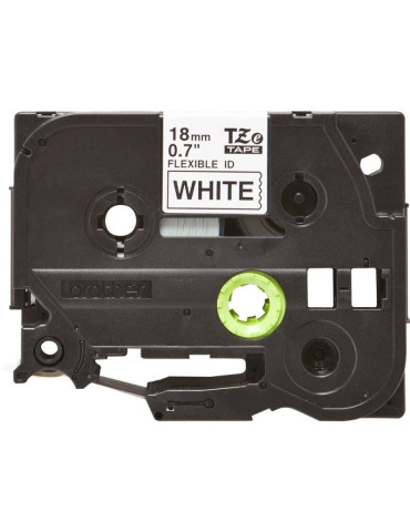 Cinta Laminada Original Rotuladora Brother TZe-FX241/ Blanca 2
