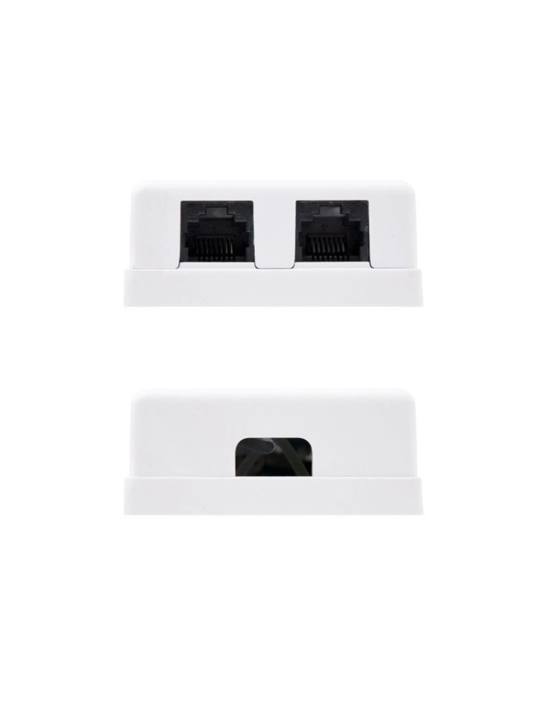 Roseta de Superficie Nanocable 10.21.1502/ Cat.6/ 2 Tomas