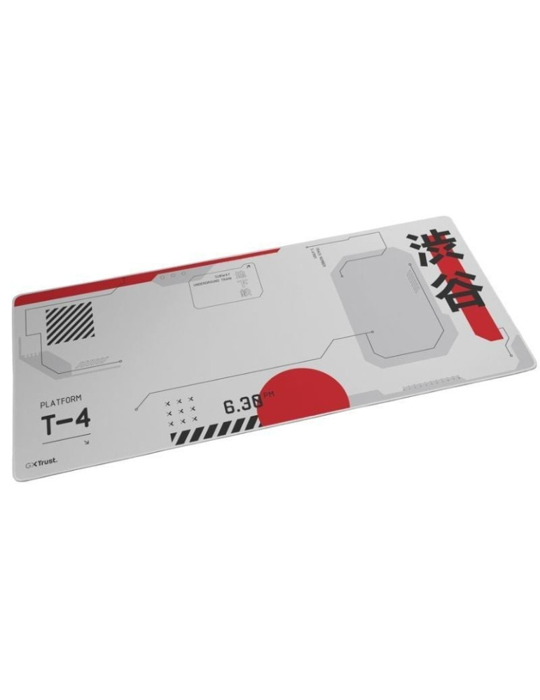 Alfombrilla Trust Gaming GXT 759 XXL/ 900 x 400 x 3mm/ Blanca