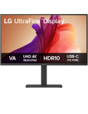 Monitor Profesional LG UltraFine 32U720A-B 31.5"/ 4K/ Multimedia/ Regulable en altura/ Negro