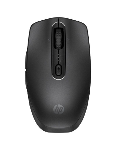 Ratón Inalámbrico HP 695/ Batería Recargable/ Hasta 4000 DPI/ Negro