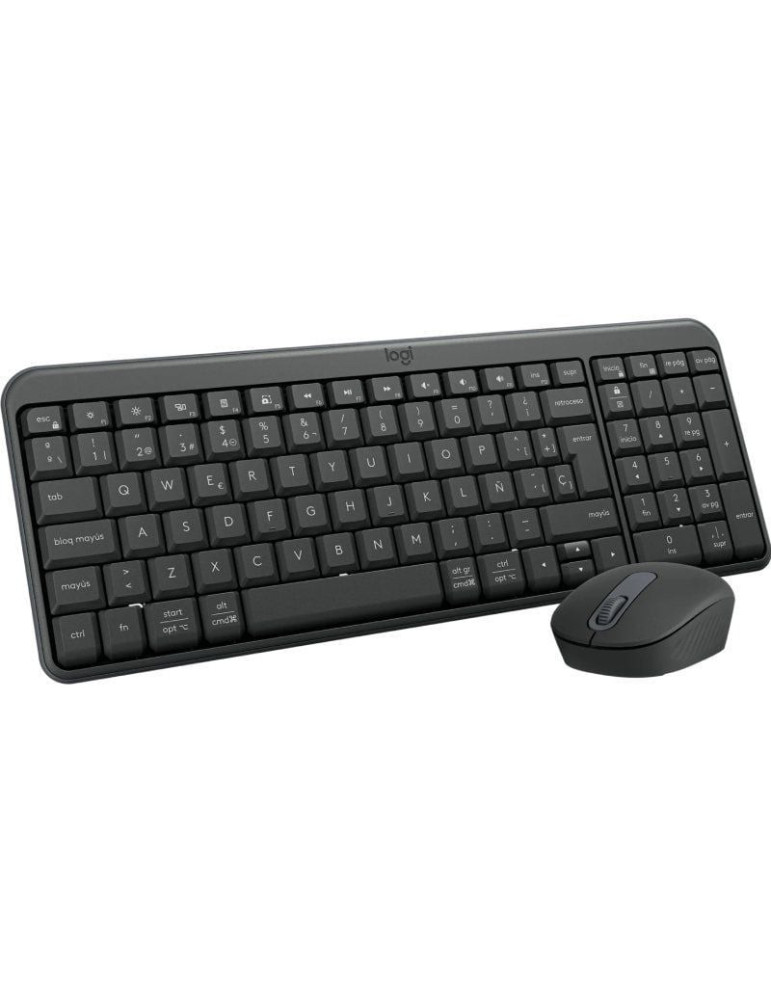 Teclado y Ratón Inalámbricos Logitech Wireless Combo MK250