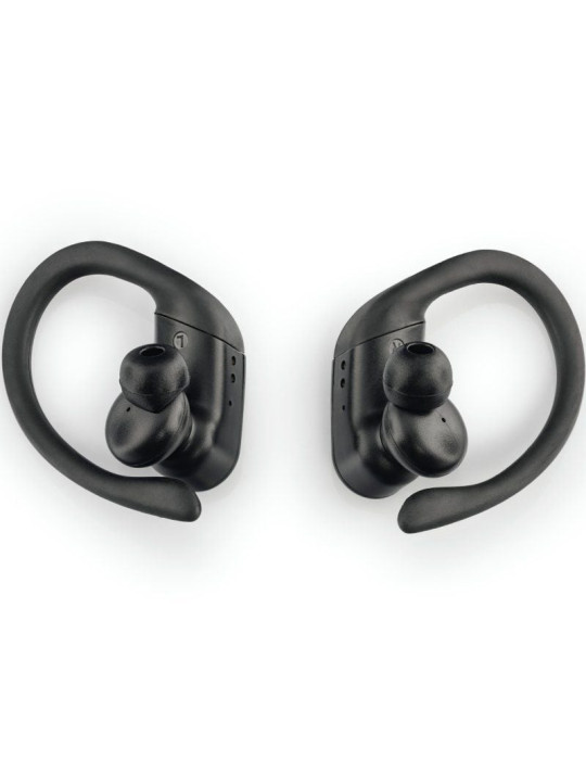 Auriculares Deportivos Bluetooth Daewoo TWS SPORT DW2012 con estuche de carga/ Autonomía 3h/ Negros