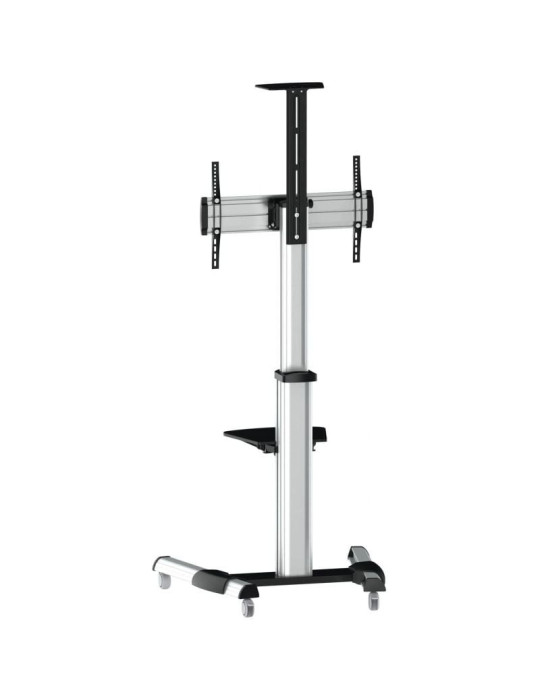 Soporte de Suelo Inclinable/ Ajustable con Ruedas TooQ FS1870M-B para TV de 37-70"/ hasta 50kg