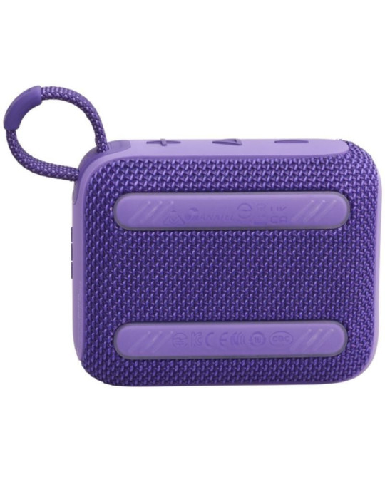 Altavoz con Bluetooth JBL GO 4/ 4.2W/ 1.0/ Púrpura