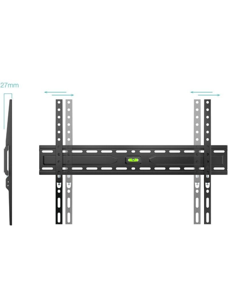 Soporte de Pared Fijo TooQ LP1050F-B para TV de 37-86"/ hasta 45kg
