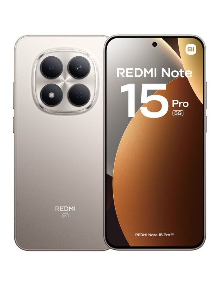 Smartphone Xiaomi Redmi Note 15 Pro 12GB/ 512GB/ 6.83"/ 5G/ Titanio