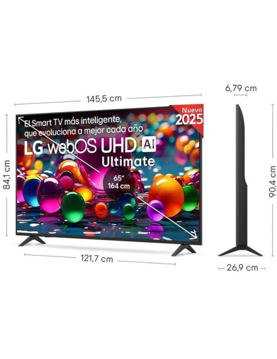 Televisor LG UHD 65UA74006LB 65"/ Ultra HD 4K/ Smart TV/ WiFi