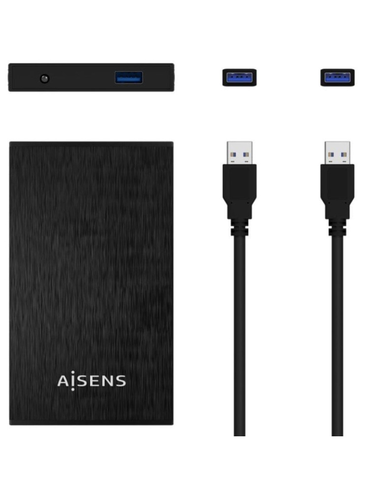 Caja Externa para Disco Duro de 2.5" Aisens ASE-2523B/ USB 3.0
