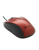 Ratón NGS Crew/ Hasta 1200 DPI/ Rojo