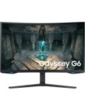 Smart Monitor Gaming Curvo Samsung Odyssey G6 S32BG650EU/ 32"/ QHD/ 1ms/ 240Hz/ VA/ Multimedia/ Regulable en altura/ Smart TV/ N