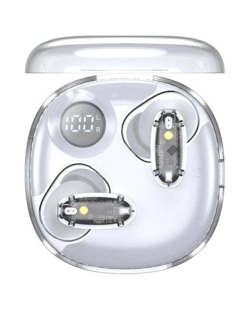 Auriculares Bluetooth Mars Gaming MHIB2 con estuche de carga/ Autonomía 7h/ Blancos