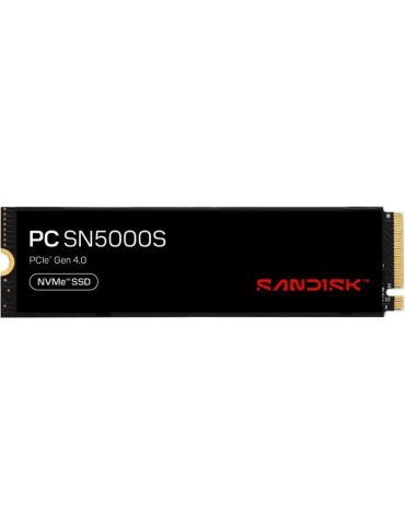 Disco SSD SanDisk PC SN5000S 512GB/ M.2 2280 PCIe Gen4/ Full Capacity