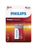 Pila Alcalina Philips 6LR61P1B/10/ 9V