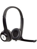 Auriculares Logitech H390/ con Micrófono/ USB/ Negros