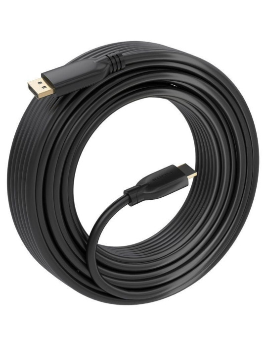 Cable Conversor Aisens A125-0922/ DisplayPort Macho - HDMI 4K Macho/ 10m/ Negro