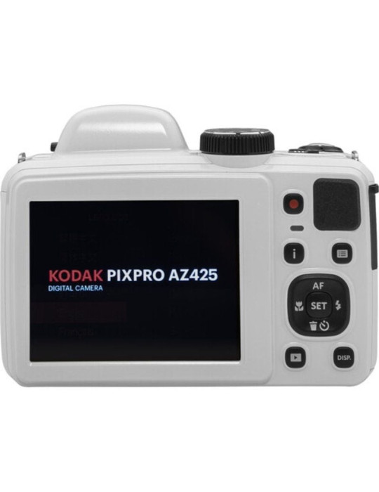 Cámara Digital Kodak Pixpro AZ425/ 20MP/ Zoom Óptico 42x/ Blanca